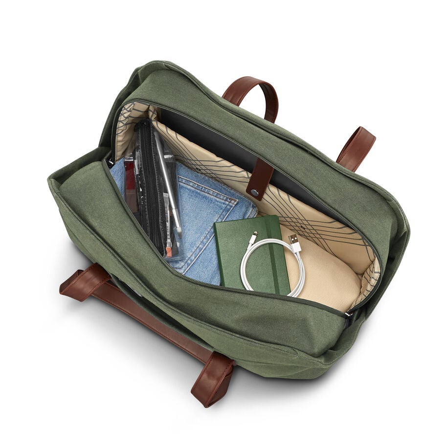Samsonite Virtuosa Weekender in the color Pine Green. image number 1